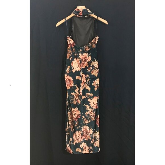 BHLDN Anthropologie Holly Halter Stretch Velvet Midi Dress - S - NWT - Picture 11 of 11